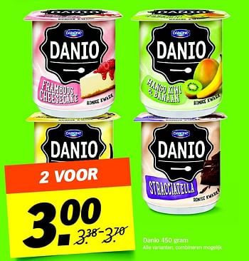 Aanbiedingen Danio - Danone - Geldig van 09/05/2016 tot 15/05/2016 bij Albert Heijn