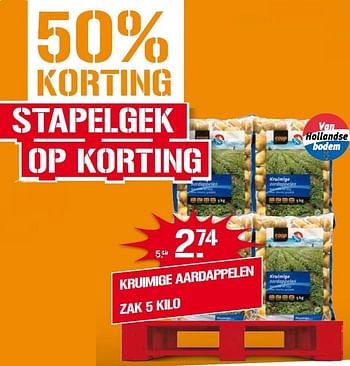 Aanbiedingen Kruimige aardappelen - Huismerk - Coop - Geldig van 09/05/2016 tot 15/05/2016 bij Coop
