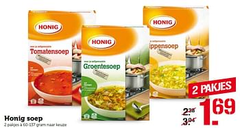 Aanbiedingen Honig soep - Honig - Geldig van 09/05/2016 tot 15/05/2016 bij Coop