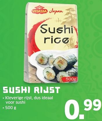 Aanbiedingen Sushi rijst - Vitasia - Geldig van 09/05/2016 tot 15/05/2016 bij Lidl