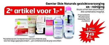 Aanbiedingen Garnier skin naturals micellair water gevoelige huid - Garnier - Geldig van 11/05/2016 tot 15/05/2016 bij Trekpleister