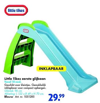 Aanbiedingen Little tikes eerste glijbaan - Little Tikes - Geldig van 30/04/2016 tot 15/05/2016 bij Bart Smit