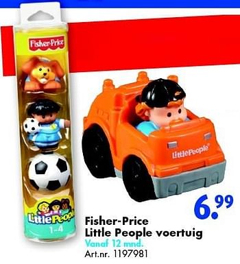 Aanbiedingen Fisher price little people voertuig - Little People - Geldig van 30/04/2016 tot 15/05/2016 bij Bart Smit