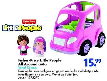 Aanbiedingen Fisher price little people all around auto - Little People - Geldig van 30/04/2016 tot 15/05/2016 bij Bart Smit