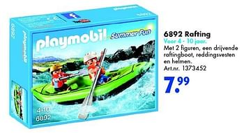 Aanbiedingen 6892 rafting - Playmobil - Geldig van 30/04/2016 tot 15/05/2016 bij Bart Smit