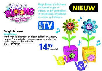 Aanbiedingen Magic blooms - Silverlit - Geldig van 30/04/2016 tot 15/05/2016 bij Bart Smit