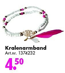 Aanbiedingen Kralenarmband - 4 Trendy Girlz - Geldig van 30/04/2016 tot 15/05/2016 bij Bart Smit