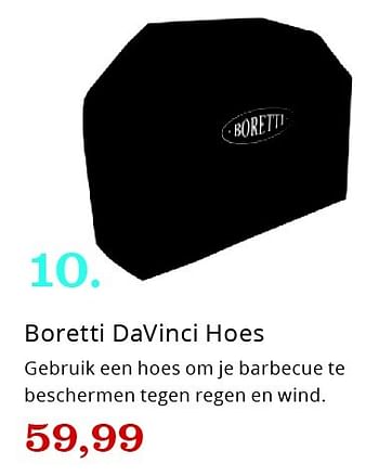 Aanbiedingen Boretti davinci hoes - Boretti - Geldig van 09/05/2016 tot 22/05/2016 bij Bol