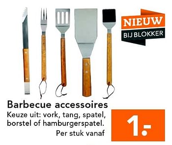 Aanbiedingen Barbecue accessoires  - Huismerk - Blokker - Geldig van 09/05/2016 tot 18/05/2016 bij Blokker