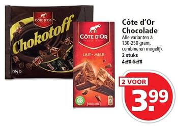 Aanbiedingen Côte d`or chocolade - Cote D'Or - Geldig van 15/05/2016 tot 21/05/2016 bij Plus