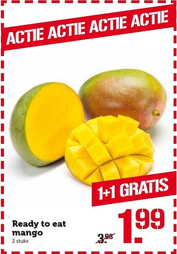 Aanbiedingen Ready to eat mango - Huismerk - Coop - Geldig van 16/05/2016 tot 22/05/2016 bij Coop