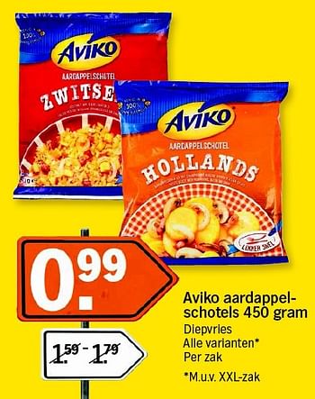 Aanbiedingen Aviko aardappelschotels - Aviko - Geldig van 17/05/2016 tot 22/05/2016 bij Albert Heijn