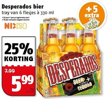 Aanbiedingen Desperados bier - Desperados - Geldig van 17/05/2016 tot 22/05/2016 bij Poiesz