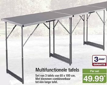 Aanbiedingen Multifunctionele tafels - Huismerk - Aldi - Geldig van 18/05/2016 tot 24/05/2016 bij Aldi