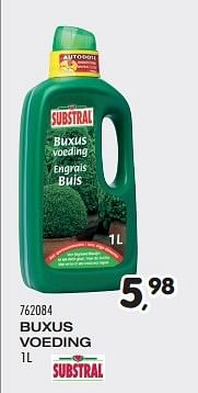 Aanbiedingen Buxus voeding - Substral - Geldig van 24/05/2016 tot 21/06/2016 bij Supra Bazar