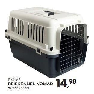 Aanbiedingen Reiskennel nomad - Huismerk - Supra Bazar - Geldig van 24/05/2016 tot 21/06/2016 bij Supra Bazar