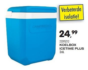 Aanbiedingen Koelbox icetime plus - Campingaz - Geldig van 24/05/2016 tot 21/06/2016 bij Supra Bazar