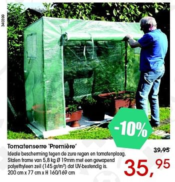Aanbiedingen Tomatenserre première - Huismerk - Multi Bazar - Geldig van 26/05/2016 tot 16/07/2016 bij Multi Bazar