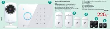 Aanbiedingen Alarmset draadloos s3b - eTiger - Geldig van 26/05/2016 tot 16/07/2016 bij Multi Bazar