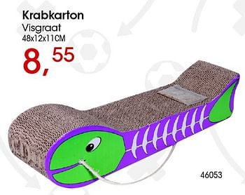 Aanbiedingen Krabkarton visgraat - Karlie-Flamingo - Geldig van 26/05/2016 tot 16/07/2016 bij Multi Bazar
