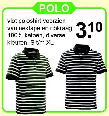 Aanbiedingen Polo - Huismerk - Van Cranenbroek - Geldig van 05/06/2016 tot 26/06/2016 bij Van Cranenbroek