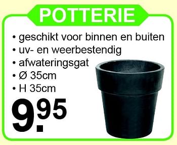 Aanbiedingen Potterie - Huismerk - Van Cranenbroek - Geldig van 05/06/2016 tot 26/06/2016 bij Van Cranenbroek