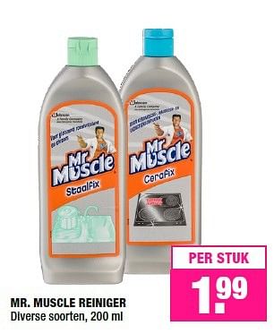 Aanbiedingen Mr. muscle reiniger - Mr. Muscle - Geldig van 06/06/2016 tot 19/06/2016 bij Big Bazar