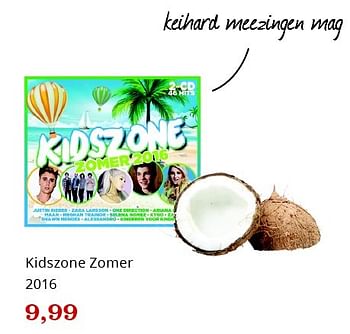 Aanbiedingen Kidszone zomer 2016 - Huismerk - Bol - Geldig van 03/06/2016 tot 17/06/2016 bij Bol