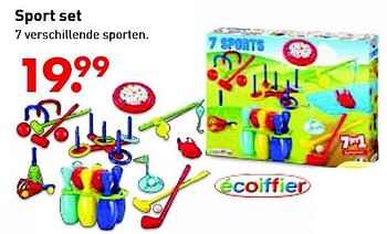 Aanbiedingen Sport set - Ecoiffier - Geldig van 10/06/2016 tot 03/07/2016 bij Multi Bazar