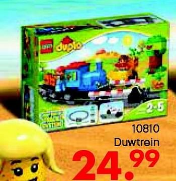Aanbiedingen Duwtrein - Lego - Geldig van 10/06/2016 tot 03/07/2016 bij Multi Bazar