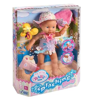 Aanbiedingen My Little Baby Born Spetterbaby - Zapf creation - Geldig van 22/10/2016 tot 07/12/2016 bij ToyChamp