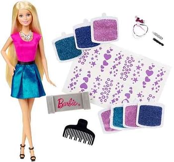 Aanbiedingen Barbie Glitterhaar - Barbie - Geldig van 22/10/2016 tot 07/12/2016 bij ToyChamp