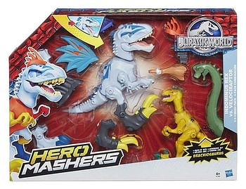 Aanbiedingen Jurassic World Hero Mashers Bad Boy Dino - Merkloos - Geldig van 22/10/2016 tot 07/12/2016 bij ToyChamp
