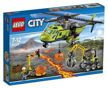Aanbiedingen 60123 Vulkaan bevoorradingshelikopter - Lego - Geldig van 22/10/2016 tot 07/12/2016 bij ToyChamp
