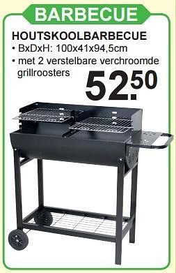 Aanbiedingen Houtskoolbarbecue - Huismerk - Van Cranenbroek - Geldig van 20/06/2016 tot 10/07/2016 bij Van Cranenbroek