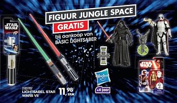 Aanbiedingen Lichtsabel star wars vii - Hasbro - Geldig van 21/06/2016 tot 27/07/2016 bij Supra Bazar