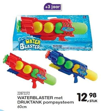 Aanbiedingen Waterblaster met druktank pompsysteem - PAW  PATROL - Geldig van 21/06/2016 tot 27/07/2016 bij Supra Bazar