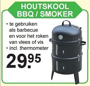 Aanbiedingen Houtskool bbq - smoker - Huismerk - Van Cranenbroek - Geldig van 04/07/2016 tot 23/07/2016 bij Van Cranenbroek
