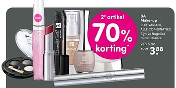 Aanbiedingen 2x nagellak nude balance - Huismerk - da - Geldig van 01/08/2016 tot 14/08/2016 bij da