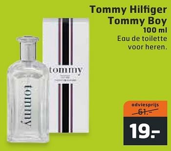 Aanbiedingen Tommy hilfiger tommy boy - Tommy Hilfiger - Geldig van 02/08/2016 tot 14/08/2016 bij Trekpleister