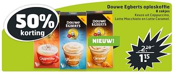 Aanbiedingen Douwe egberts oploskoffie - Douwe Egberts - Geldig van 02/08/2016 tot 14/08/2016 bij Trekpleister