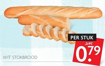 Aanbiedingen Wit stokbrood - Huismerk - Deka Markt - Geldig van 07/08/2016 tot 13/08/2016 bij Deka Markt