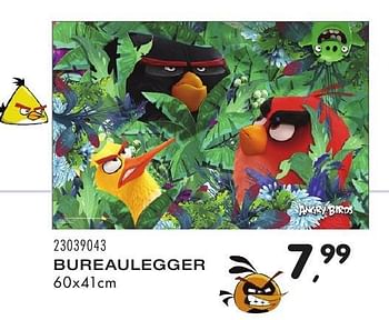 Aanbiedingen Bureaulegger - Angry Birds - Geldig van 09/08/2016 tot 13/09/2016 bij Supra Bazar