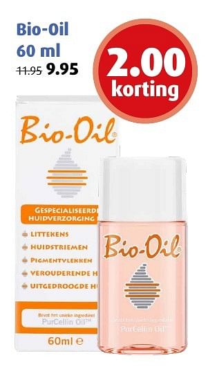 Aanbiedingen Bio-oil - Bio-Oil - Geldig van 01/08/2016 tot 14/08/2016 bij Uw eigen drogist