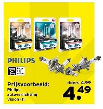 Aanbiedingen Philips autoverlichting - Philips - Geldig van 08/08/2016 tot 14/08/2016 bij Gamma