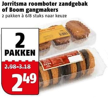 Aanbiedingen Jorritsma roomboter zandgebak of boom gangmakers - Huismerk Poiesz - Geldig van 08/08/2016 tot 14/08/2016 bij Poiesz