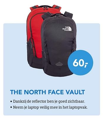 Aanbiedingen The north face vault - The North Face - Geldig van 01/08/2016 tot 31/08/2016 bij Coolblue