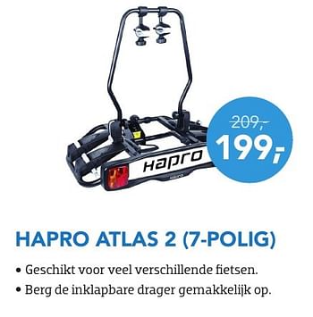 Aanbiedingen Hapro atlas 2 7-polig - Hapro - Geldig van 01/08/2016 tot 31/08/2016 bij Coolblue