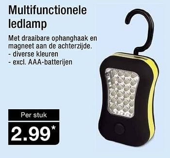 Aanbiedingen Multifunctionele ledlamp - Huismerk - Aldi - Geldig van 10/08/2016 tot 16/08/2016 bij Aldi