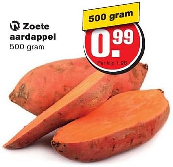 Aanbiedingen Zoete aardappel - Huismerk - Hoogvliet - Geldig van 10/08/2016 tot 16/08/2016 bij Hoogvliet